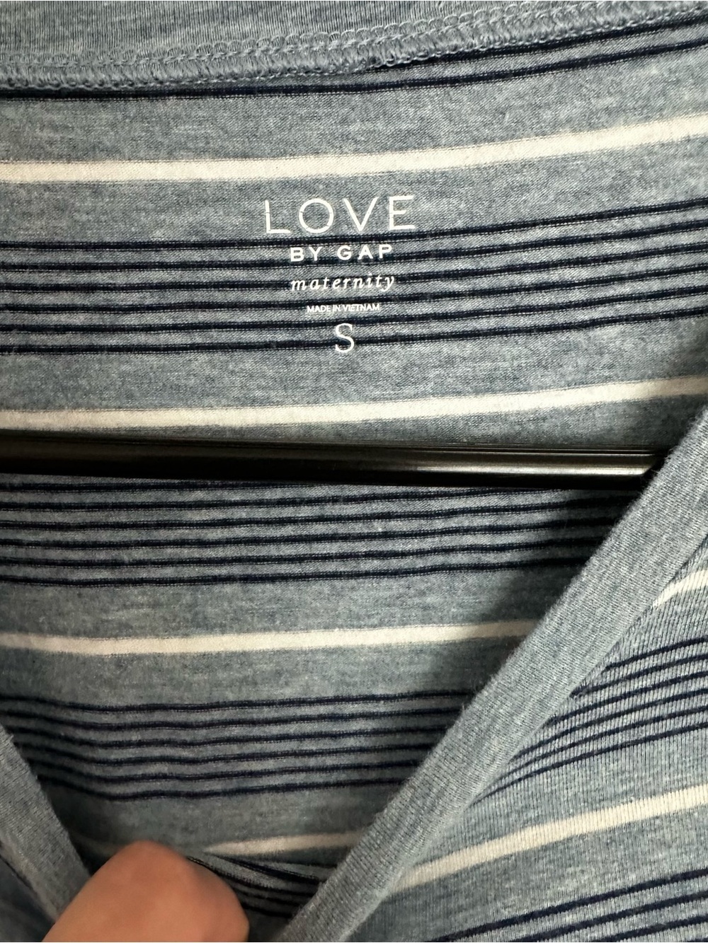Gap love long sleeve striped cotton shirt - Picture 2 of 6